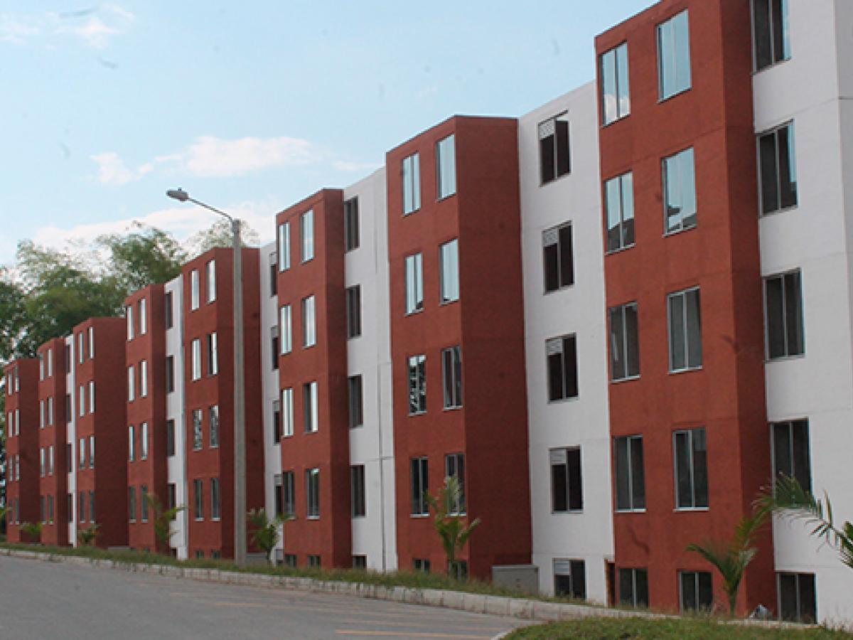 Construcción de viviendas para excombatientes de las Farc