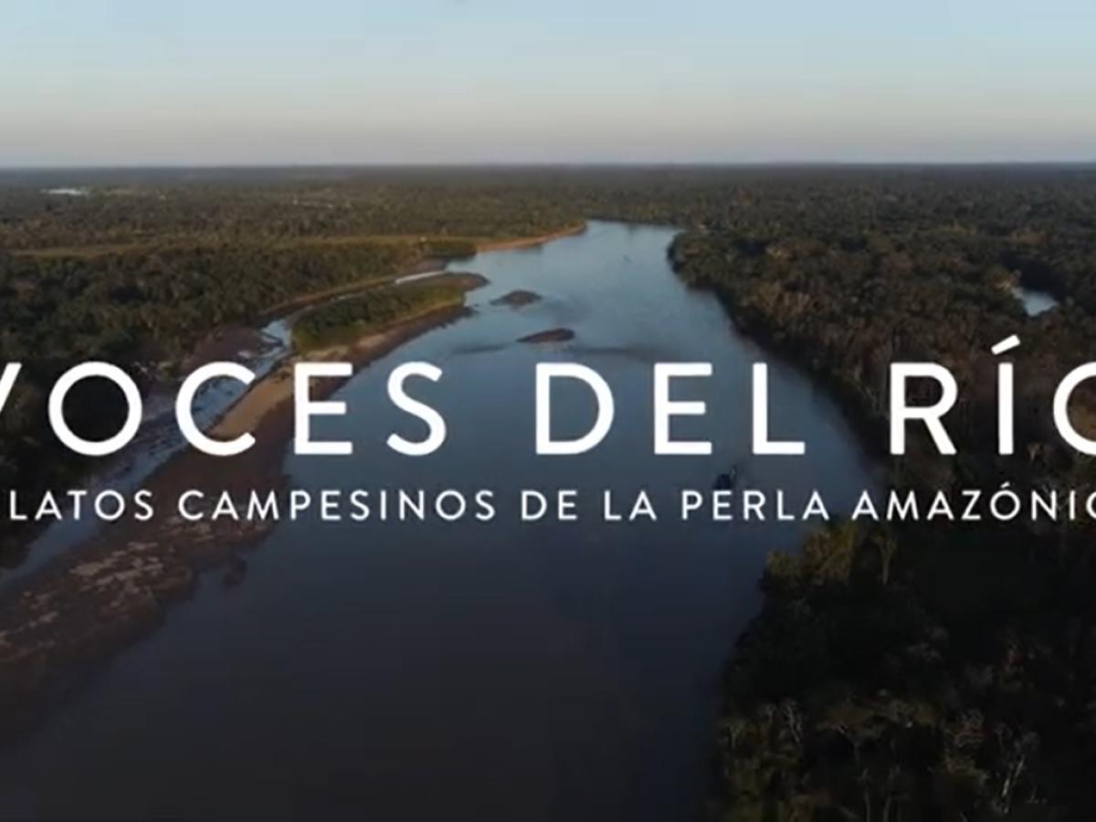 'Voces del río', cortometraje sobre el trabajo de familias en Zona de Reserva Campesina del Putumayo
