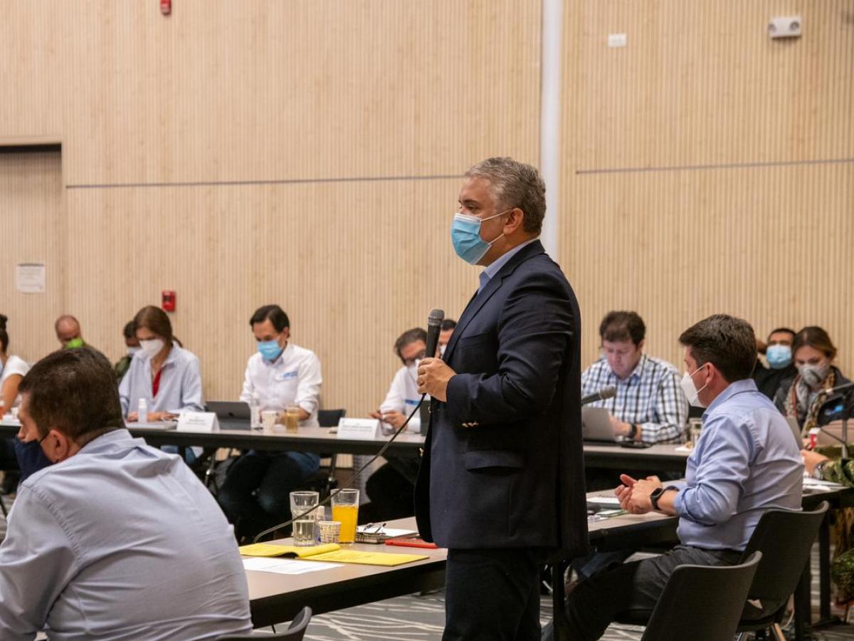 “Bloqueos son actos agresivos porque afectan derechos de los ciudadanos”: Duque