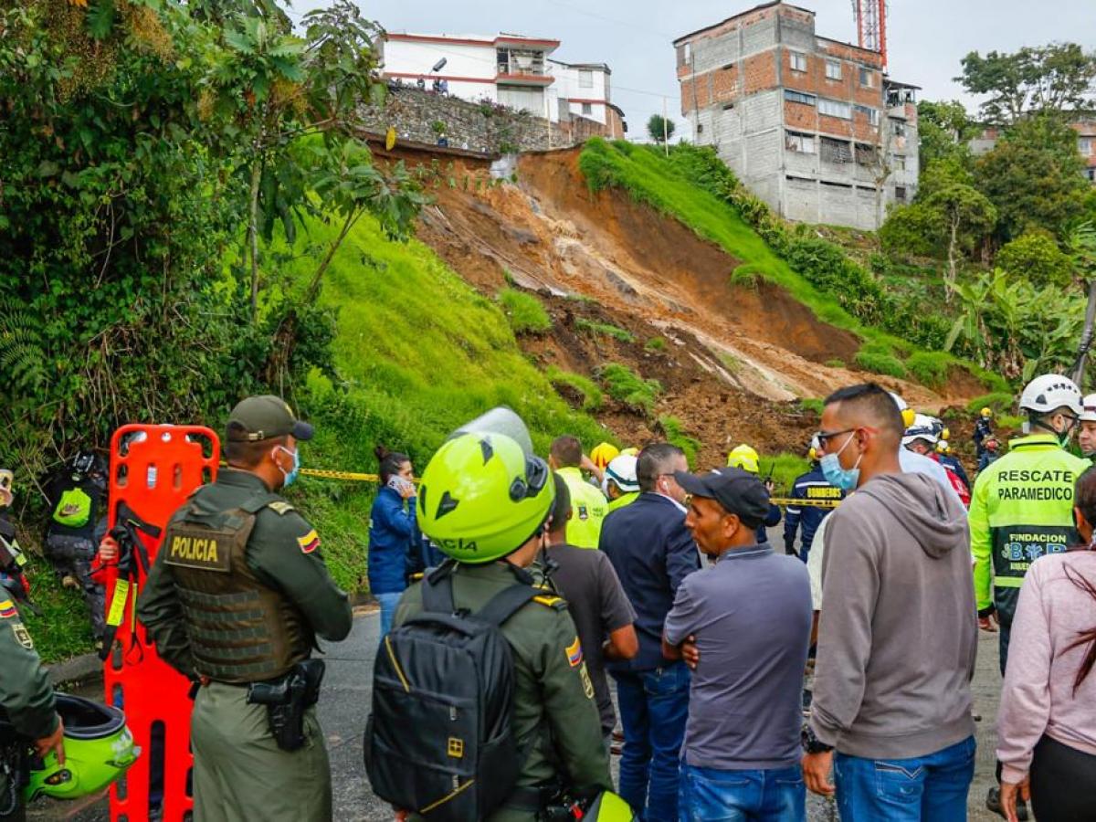 Fiscalía investigará deslizamiento en Manizales