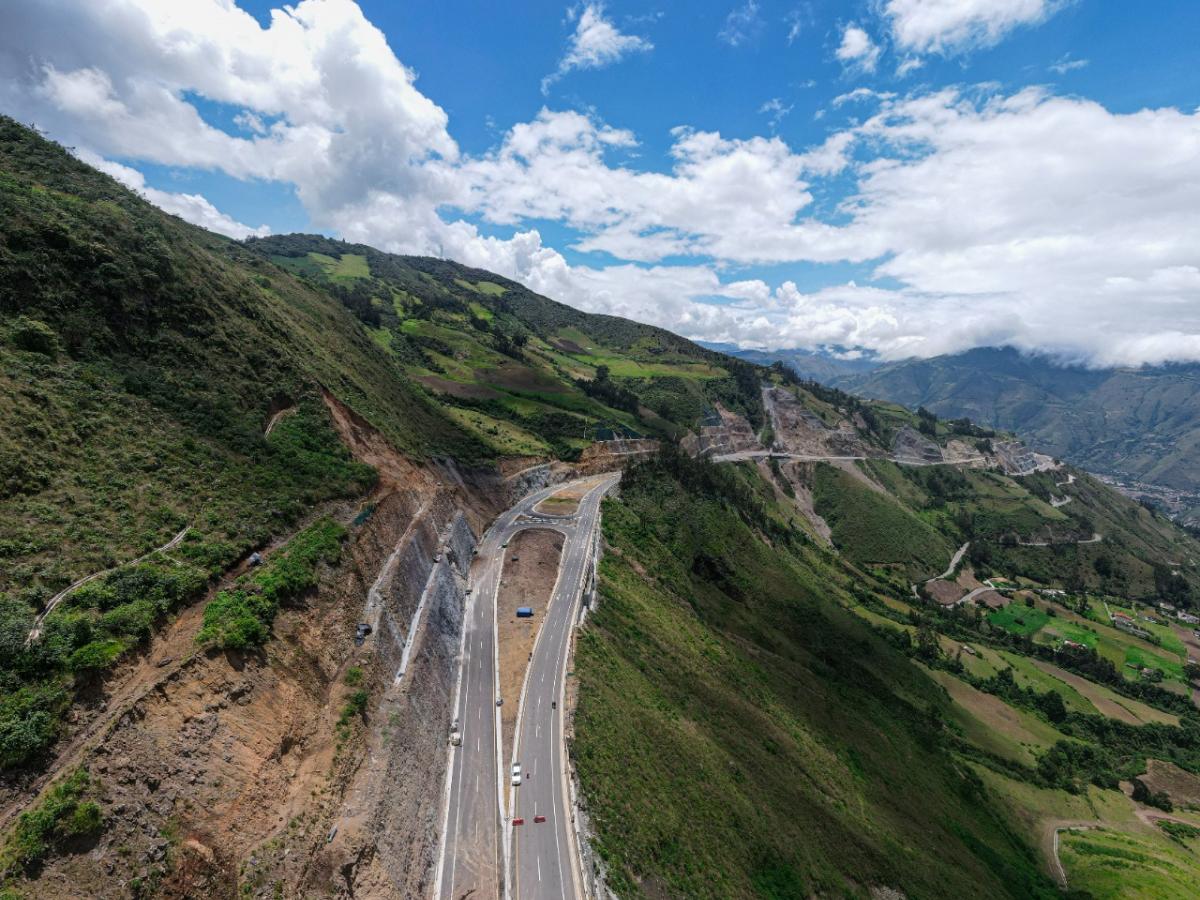 Vía Pasto y Rumichaca: 12 nuevos kilómetros de la doble calzada