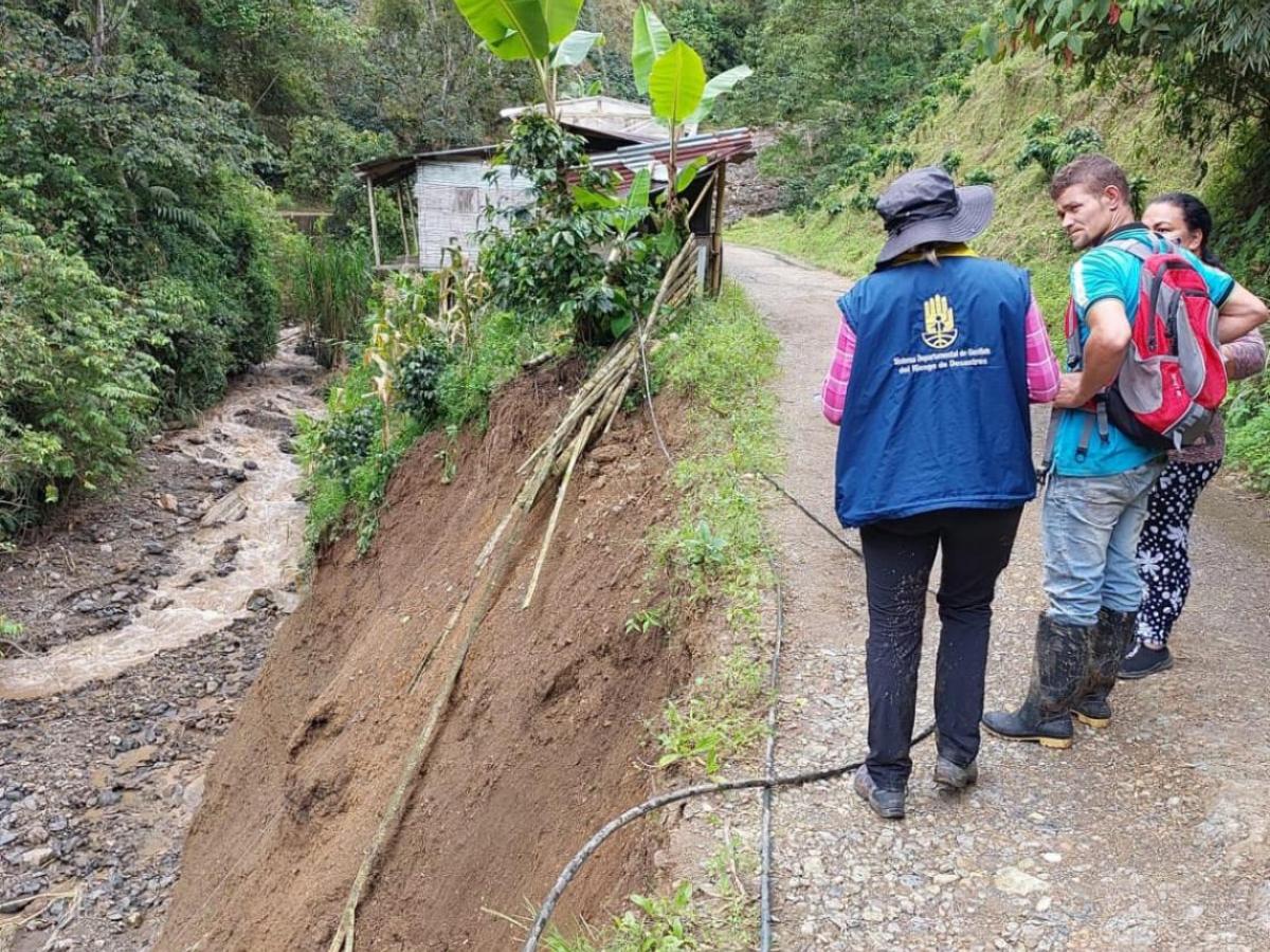 Continua la alerta Roja en Risaralda por la fuerte ola invernal