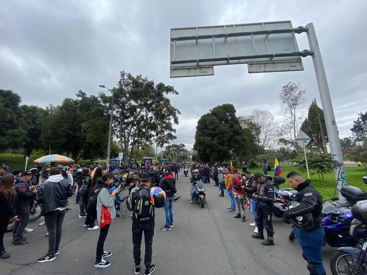 Protesta de motociclistas en Bogotá 12 de octubre | Puntos de concentración