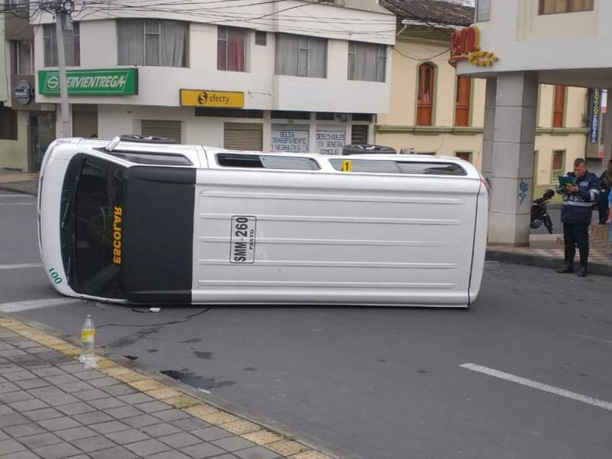 Accidente bus escolar en Pasto | 8 de marzo