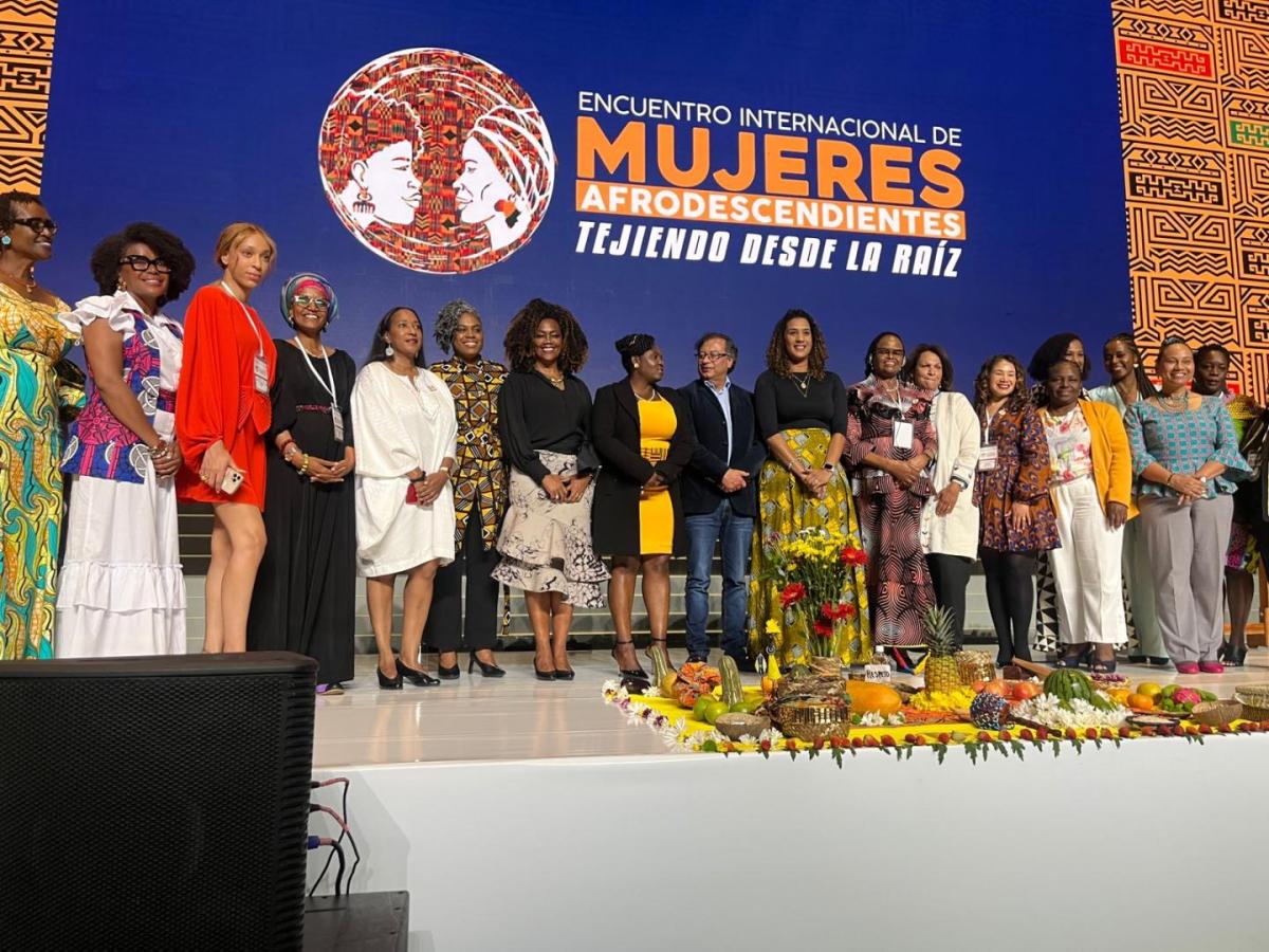 Vicepresidenta Francia Márquez aboga por una red global en apoyo a mujeres afrodescendientes