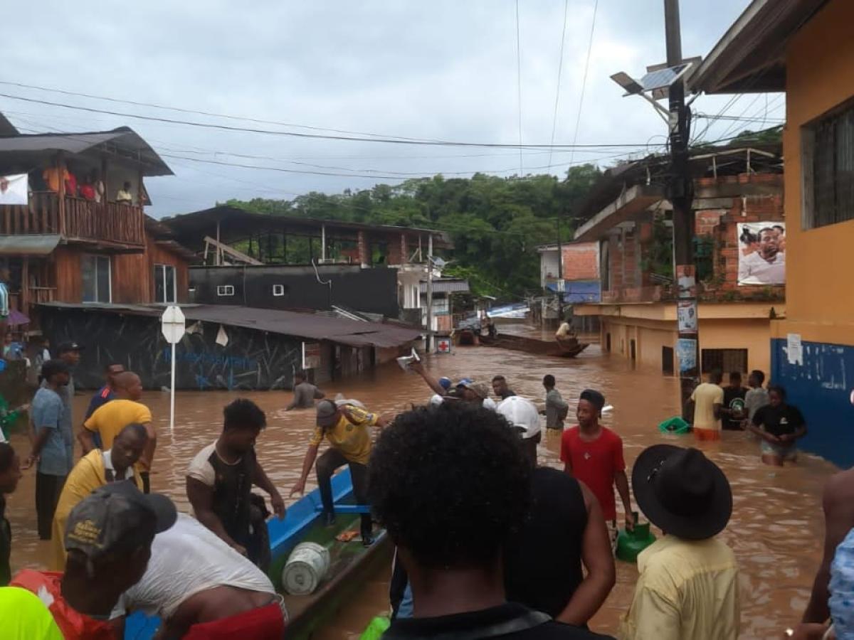 Chocó: 7 municipios afectados por inundaciones