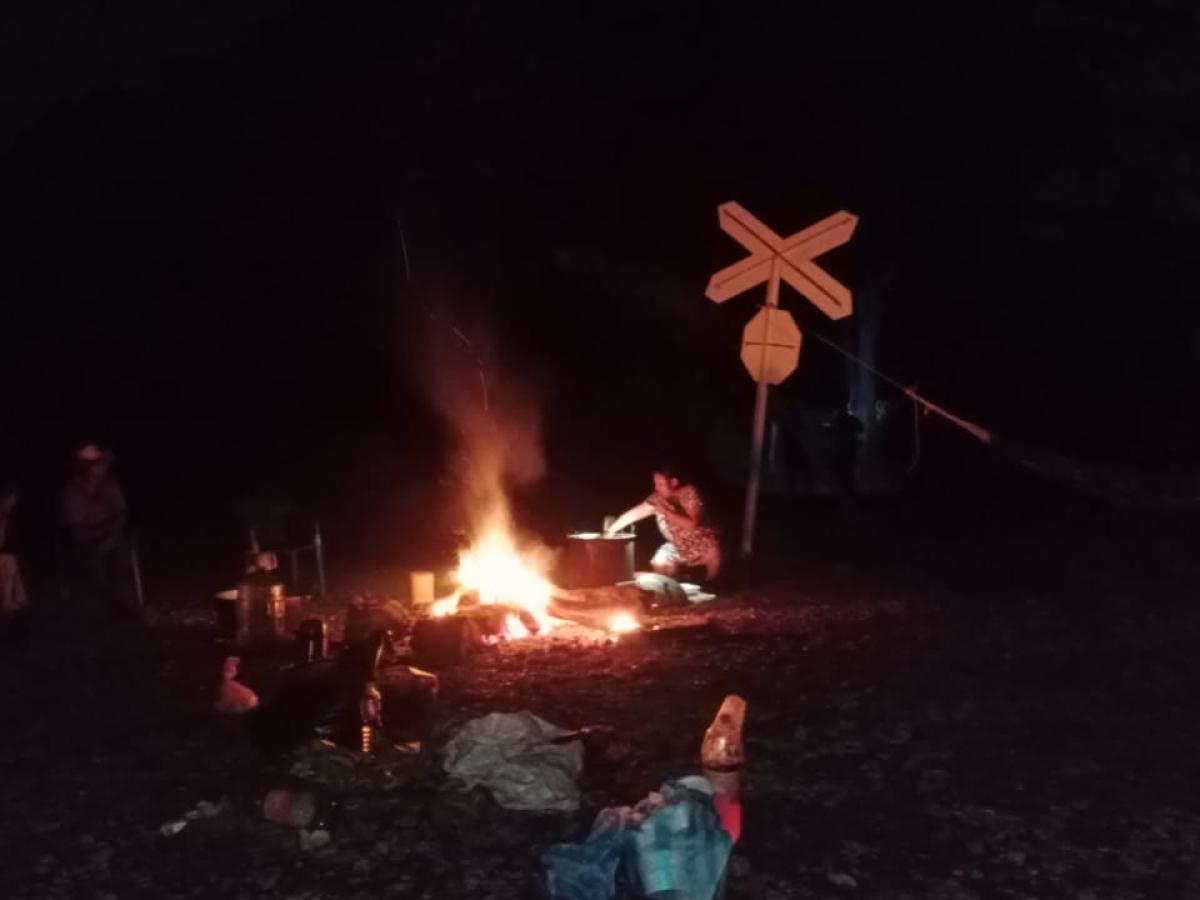 Bloqueos en La Guajira: en la Línea férrea