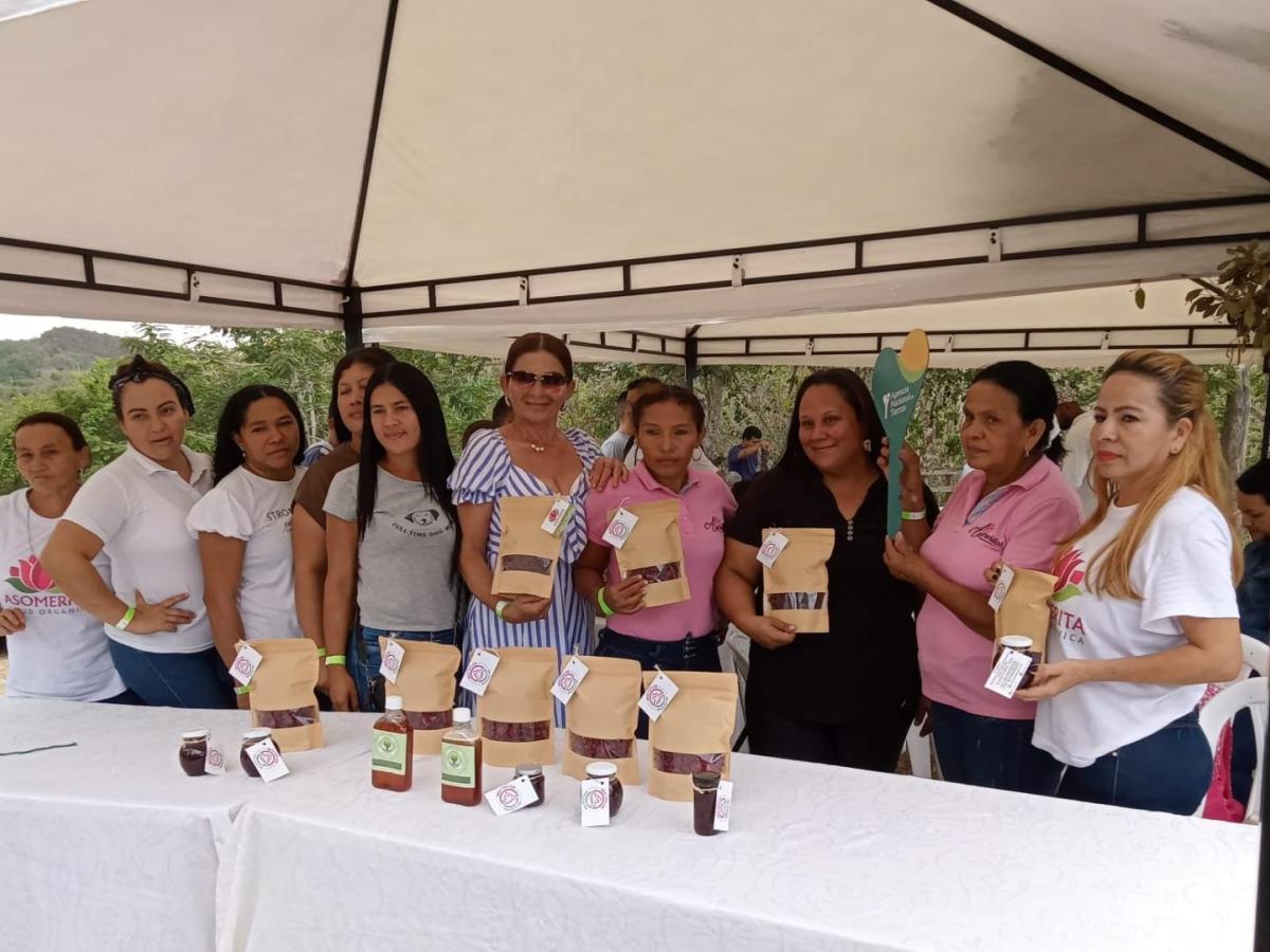 Mujeres campesinas transforman la flor de Jamaica en El Carmen de Bolívar