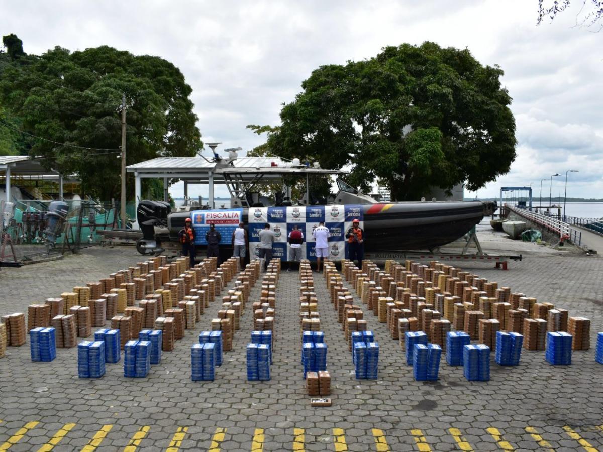 Más de 4 toneladas de cocaína fueron incautadas en la frontera