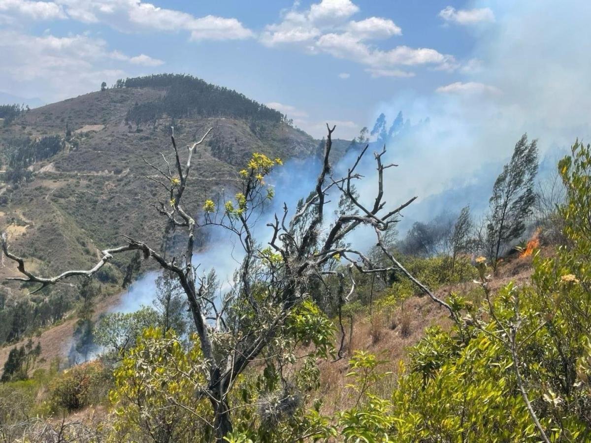 Incendio en Beteitiva, Boyacá: más de 60 hectáreas afectadas