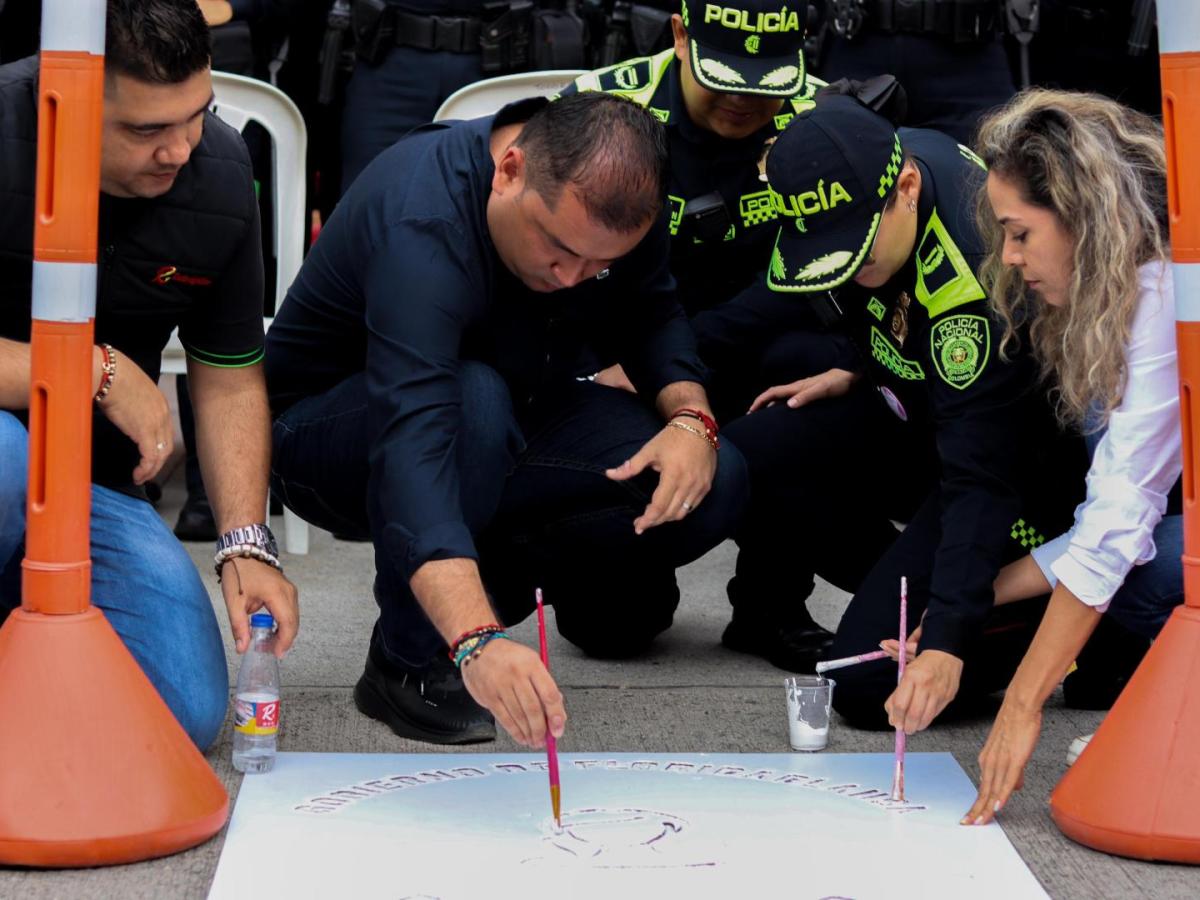 Floridablanca inauguró puntos seguros de transporte para mujeres