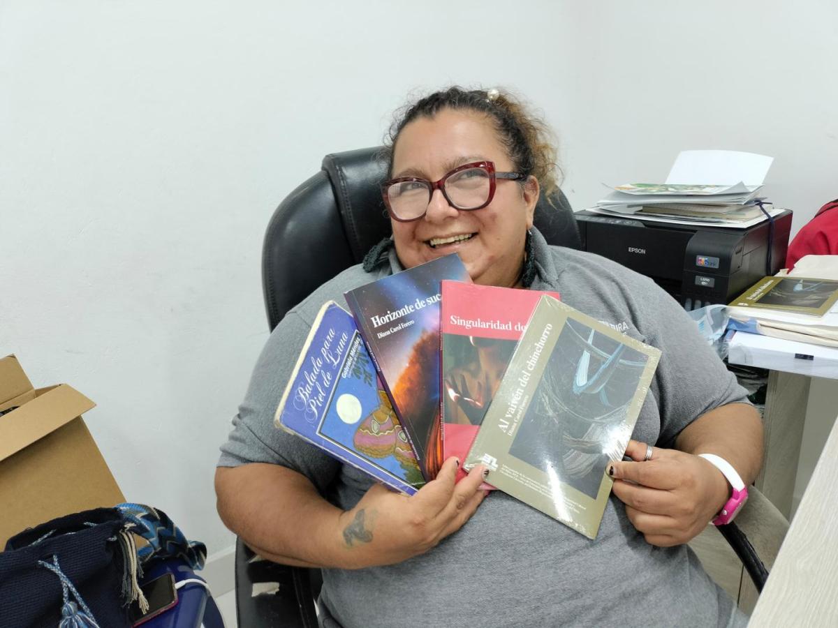 Una poeta al Vaivén del Chinchorro en Mesetas, Meta 