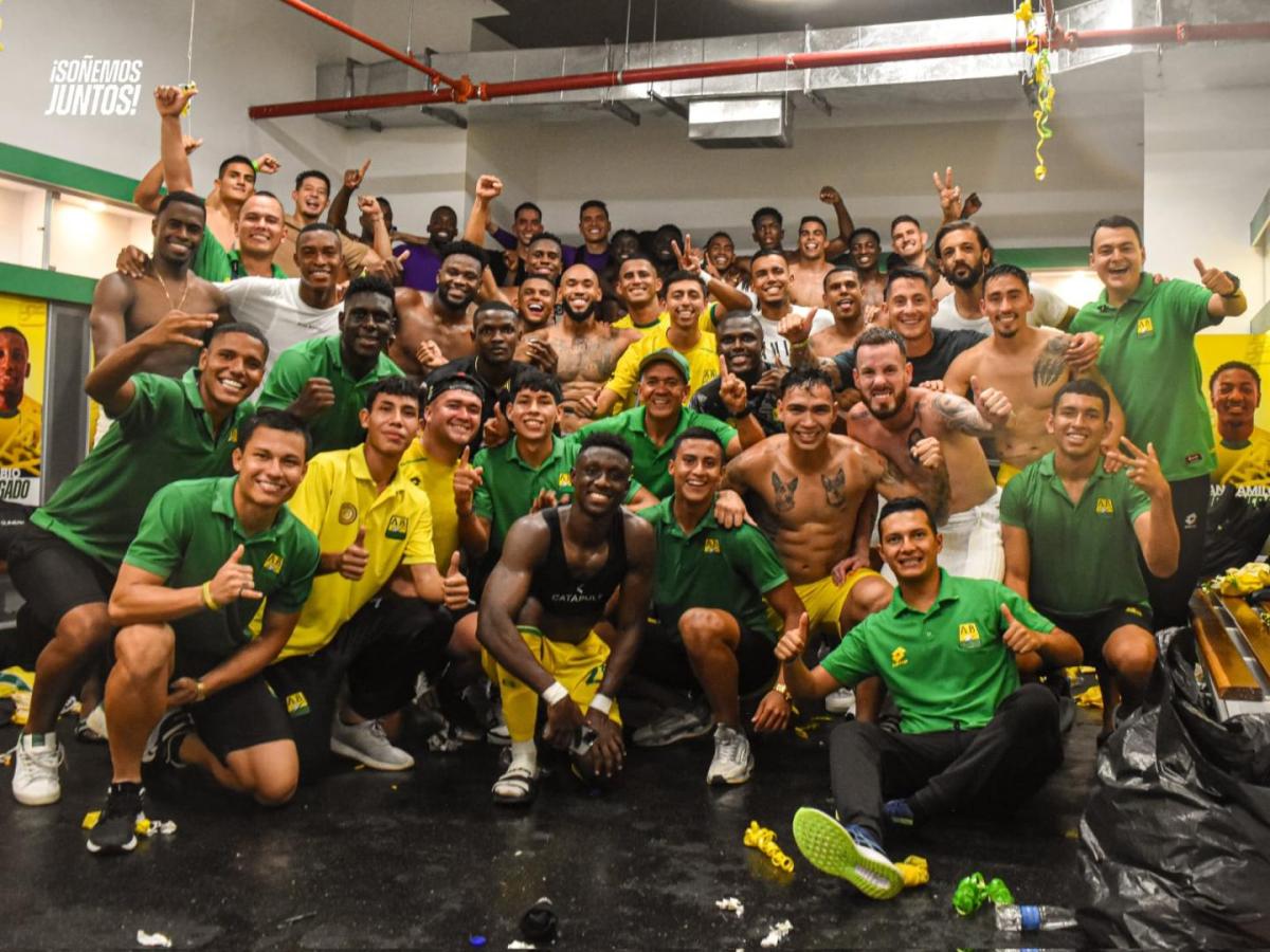 Atlético Bucaramanga: El cielo se pintó de amarillo