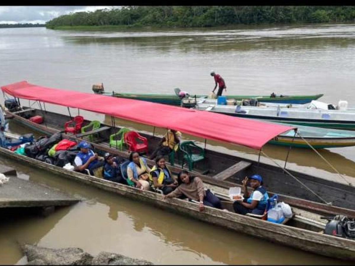 Desaparecidos por naufragio en río Bojayá