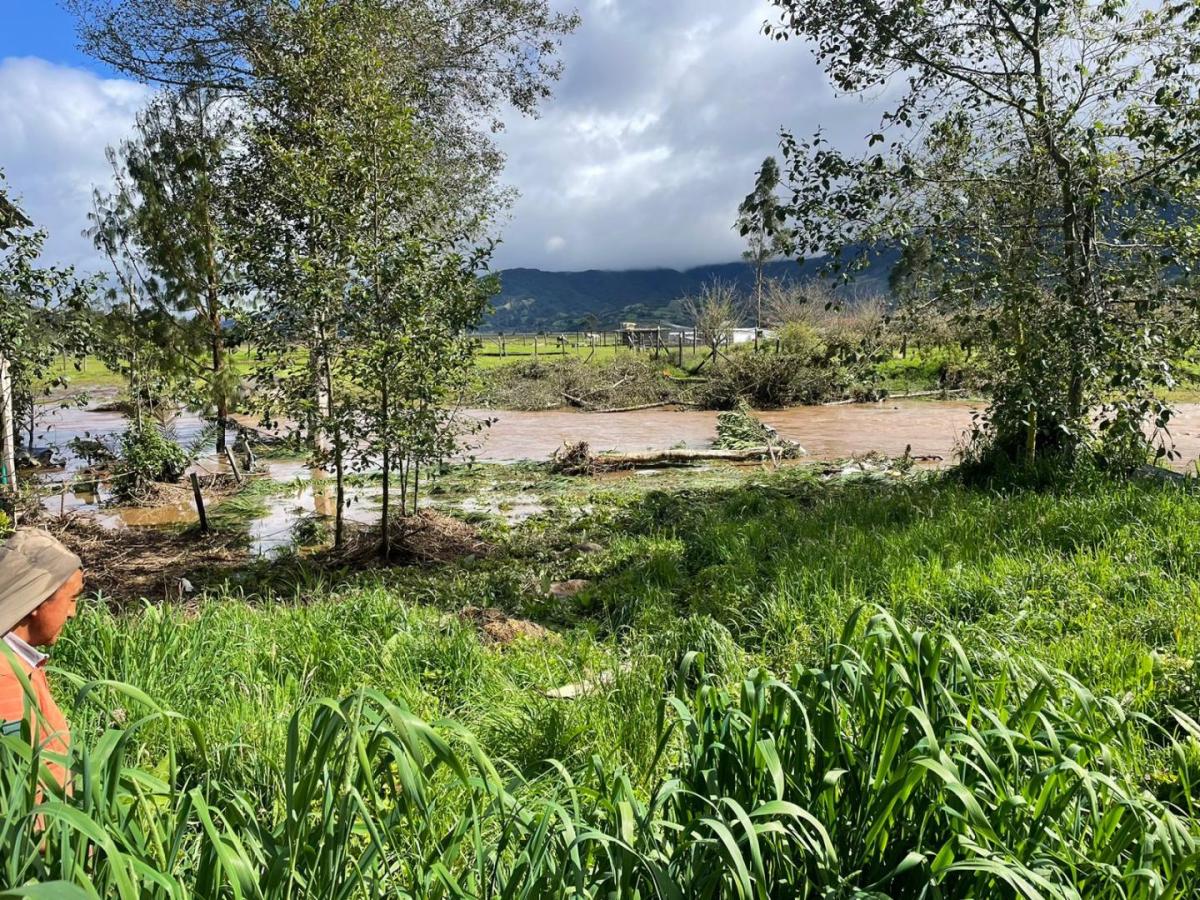 Lluvias en Pasto afectan a 4 veredas 