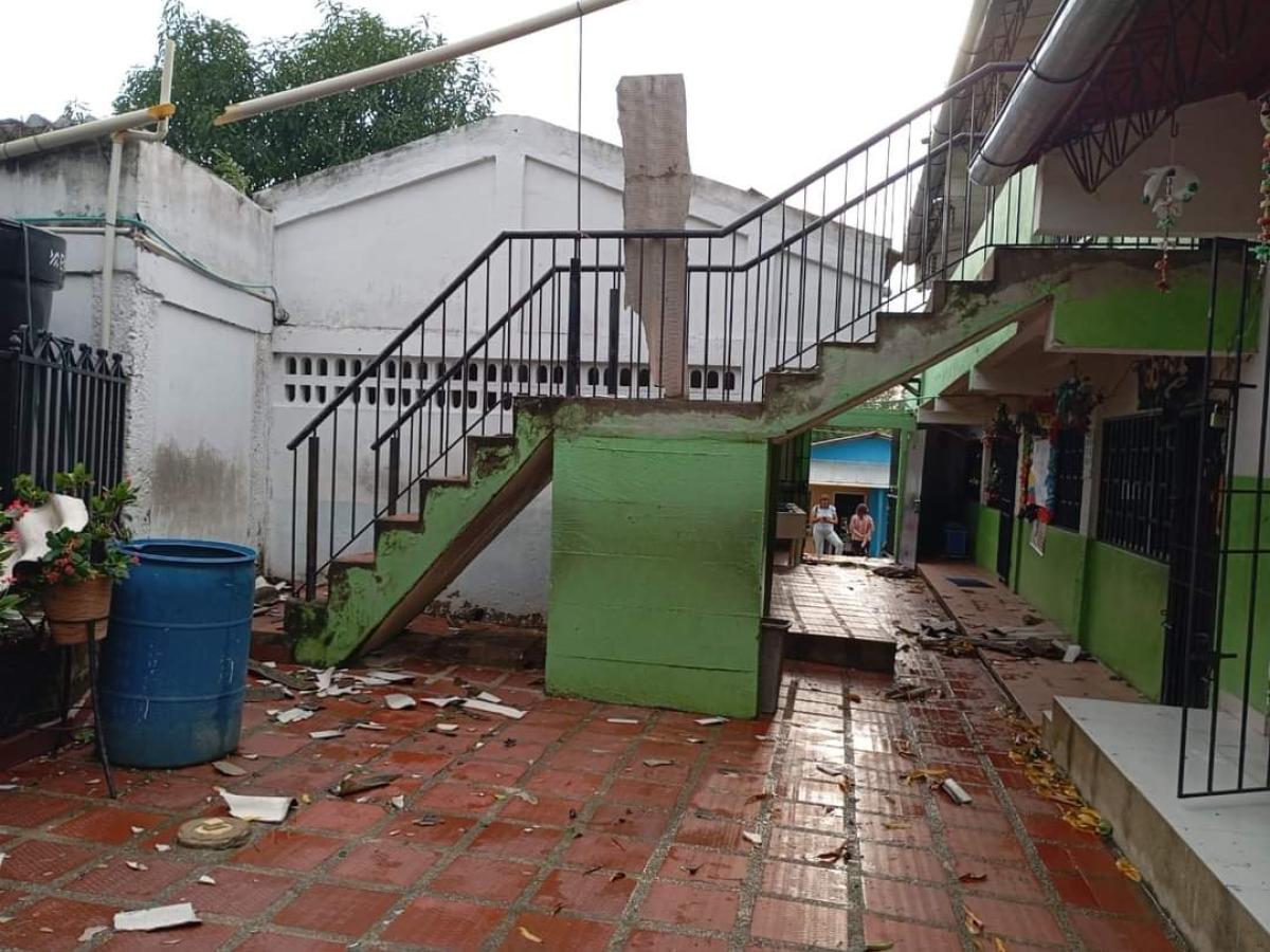San Jacinto, Bolívar: 200 casas destechadas por vientos 