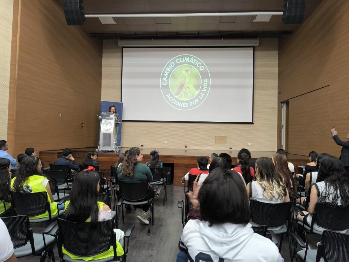 Manizales: cambio climático y biodiversidad - encuentro estudiantes