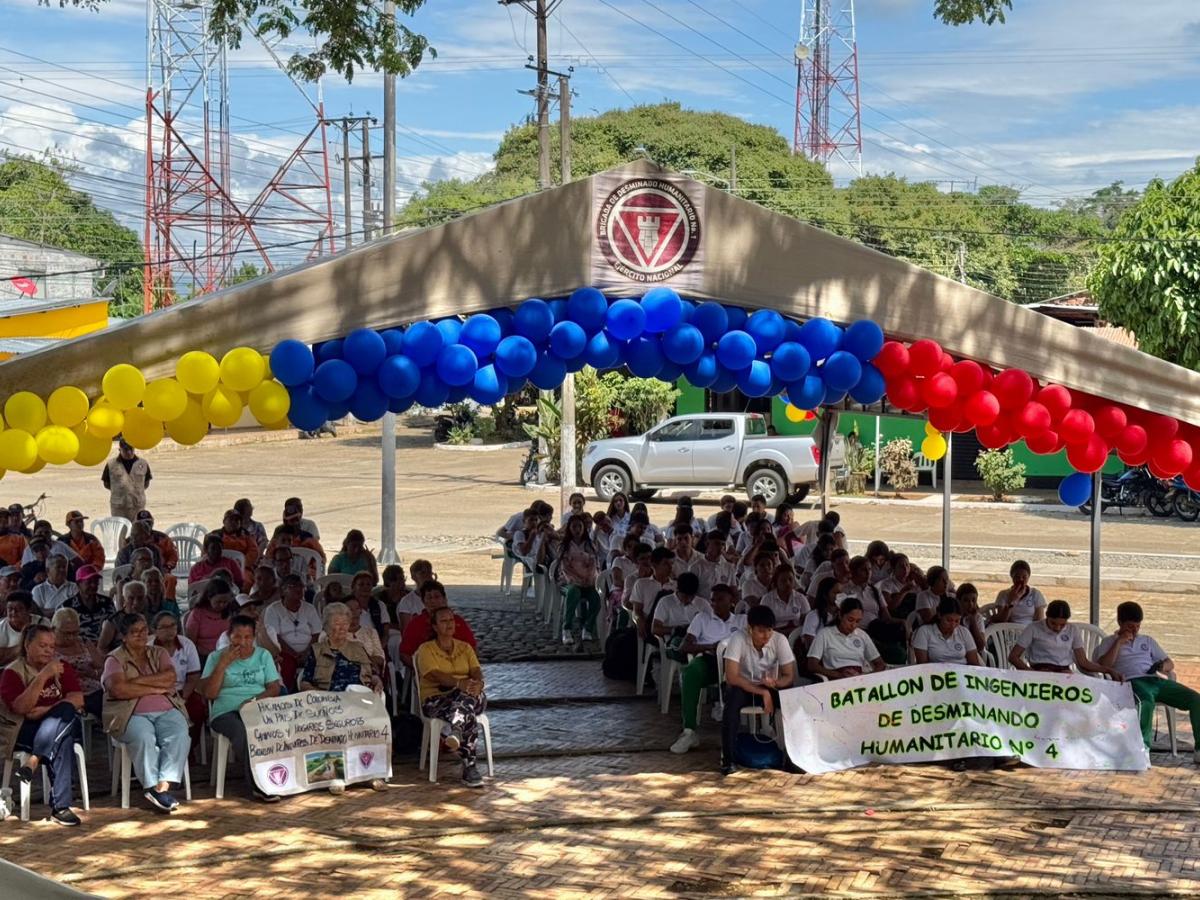 San Juan de Arama, Meta es uno de los municipios libres de minas antipersonal