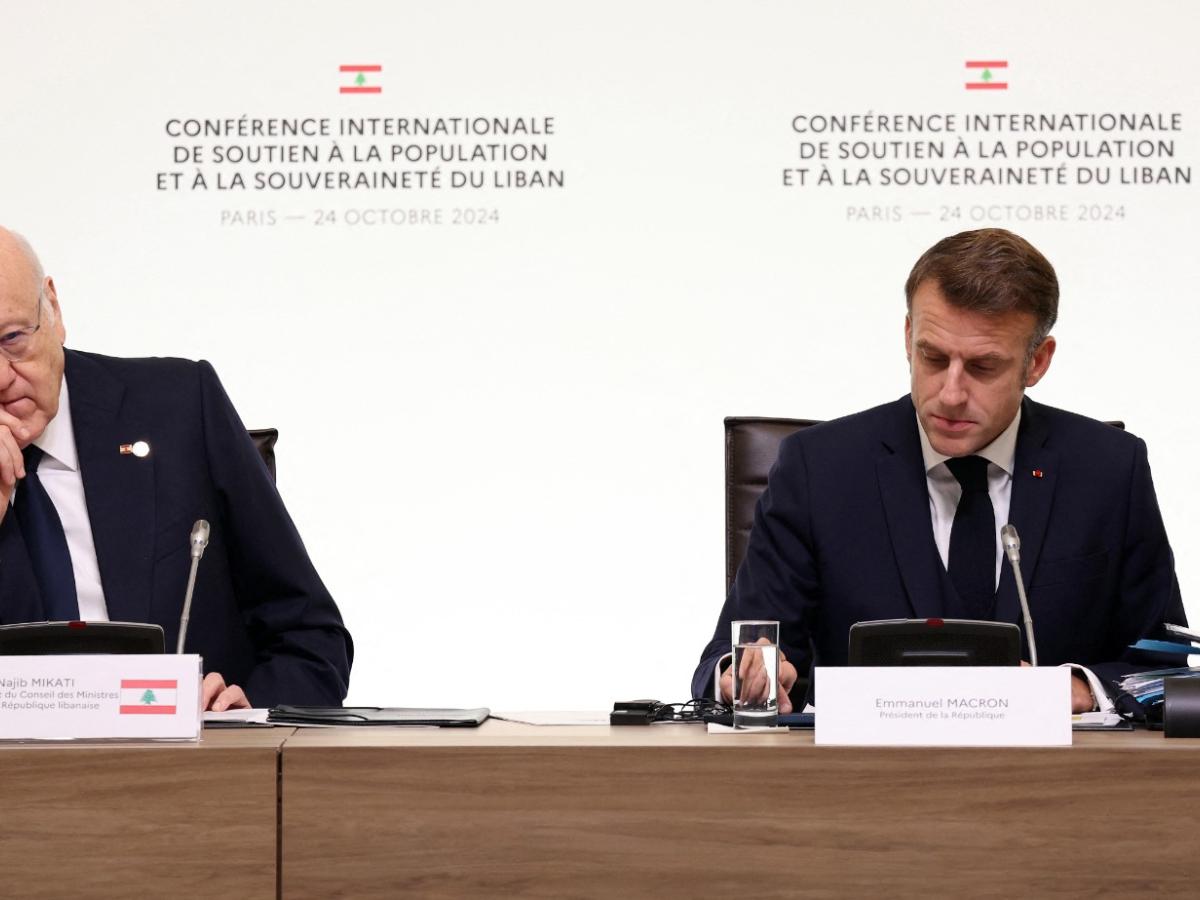 Conferencia internacional, recaudación de fondos para Líbano 