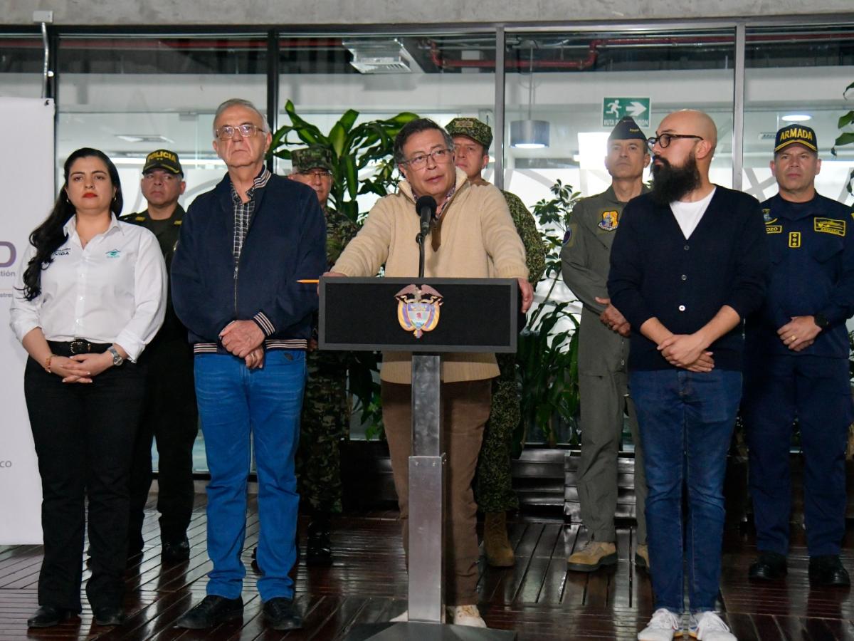 “Se declara situación de desastre en todo el país”: presidente Gustavo Petro