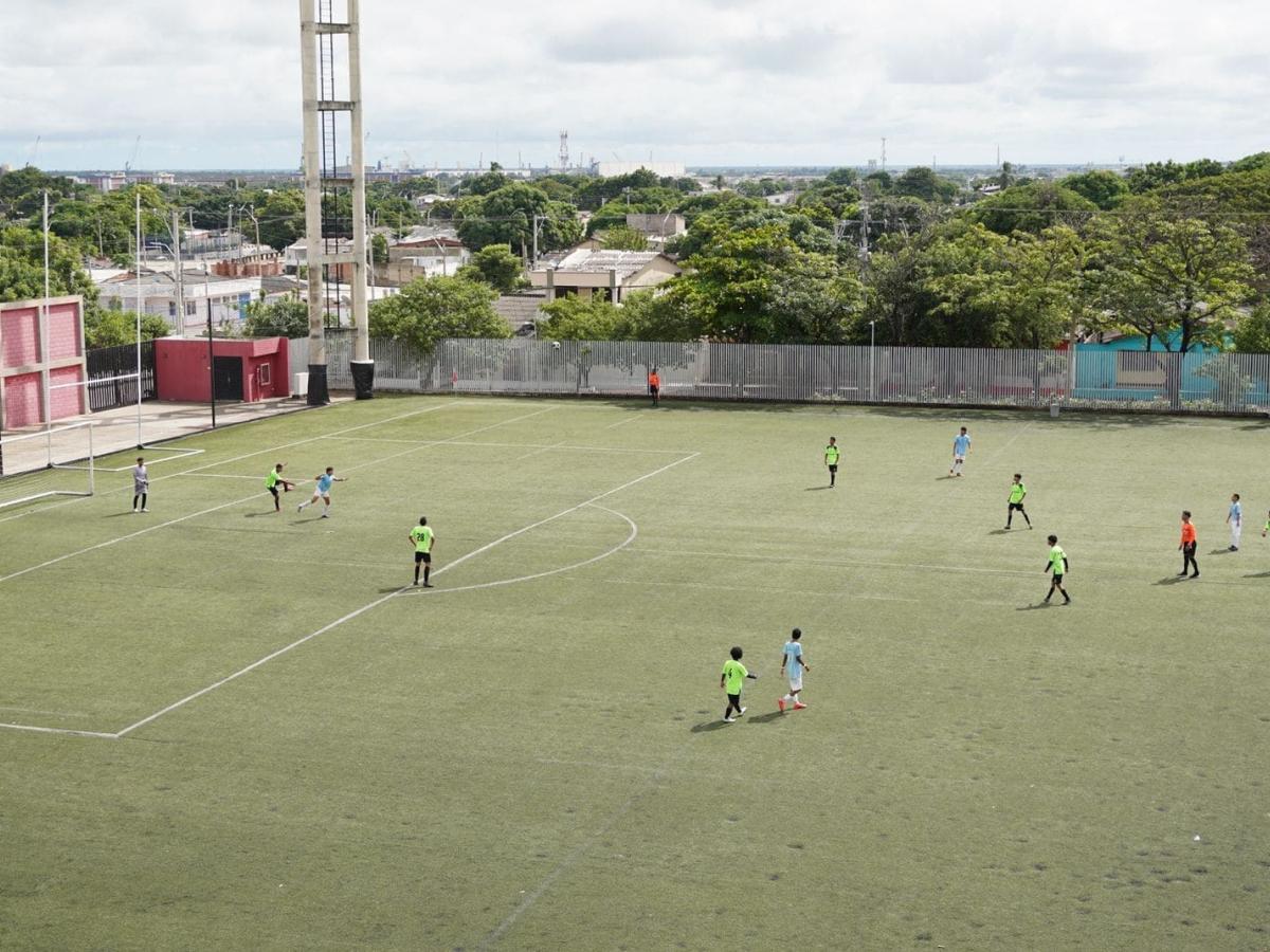 El Estadio Moderno Julio Torres de Barranquilla, cuna del fútbol en Colombia.