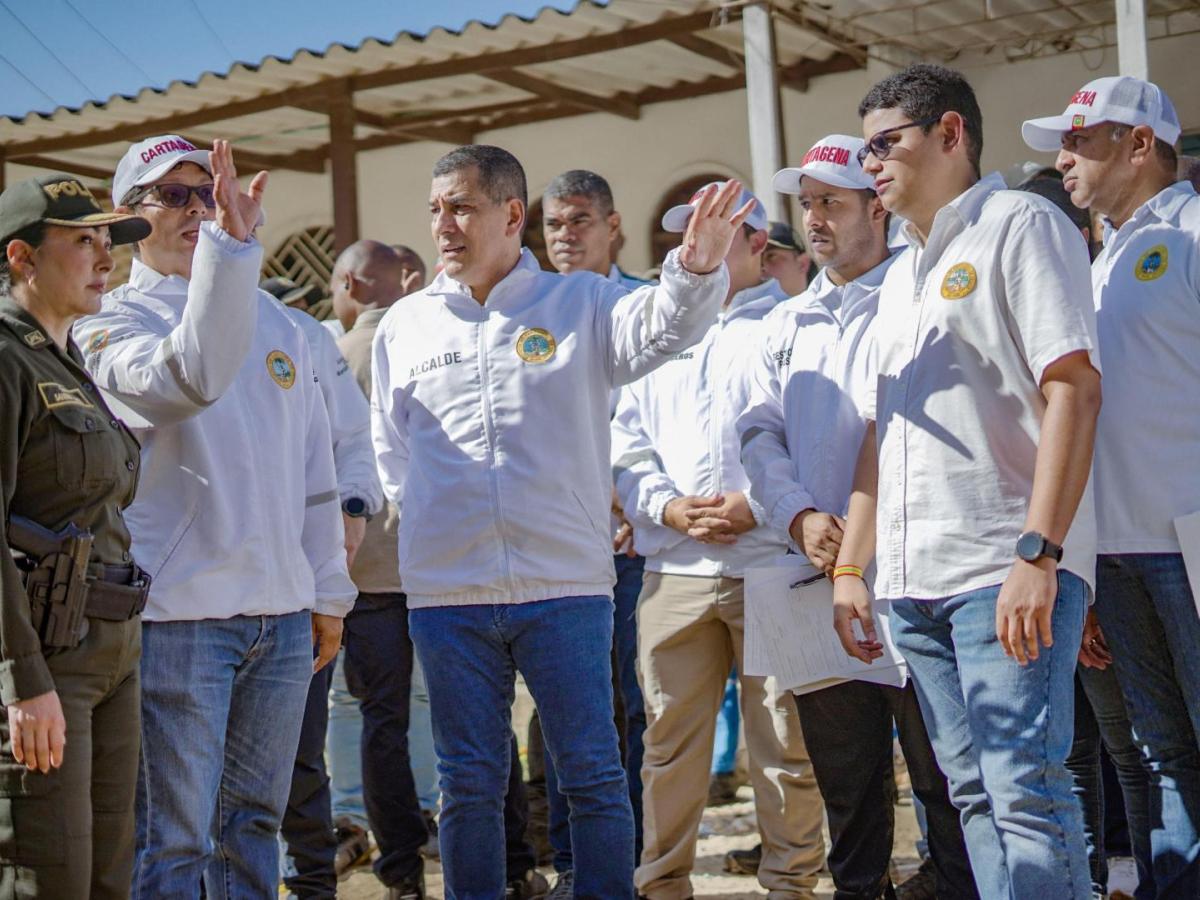Deslizamiento de tierra en Cartagena