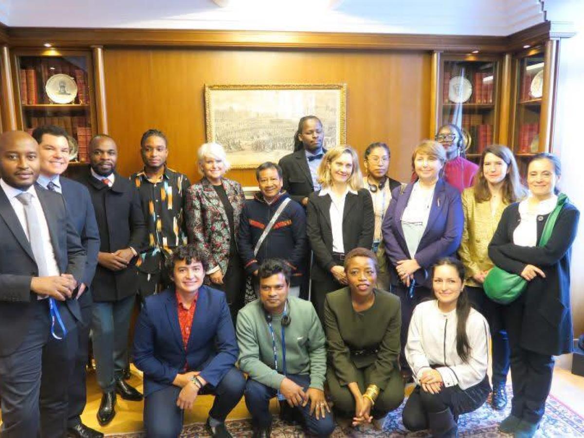 Hernando Chindoy finalista en Marianne Francia