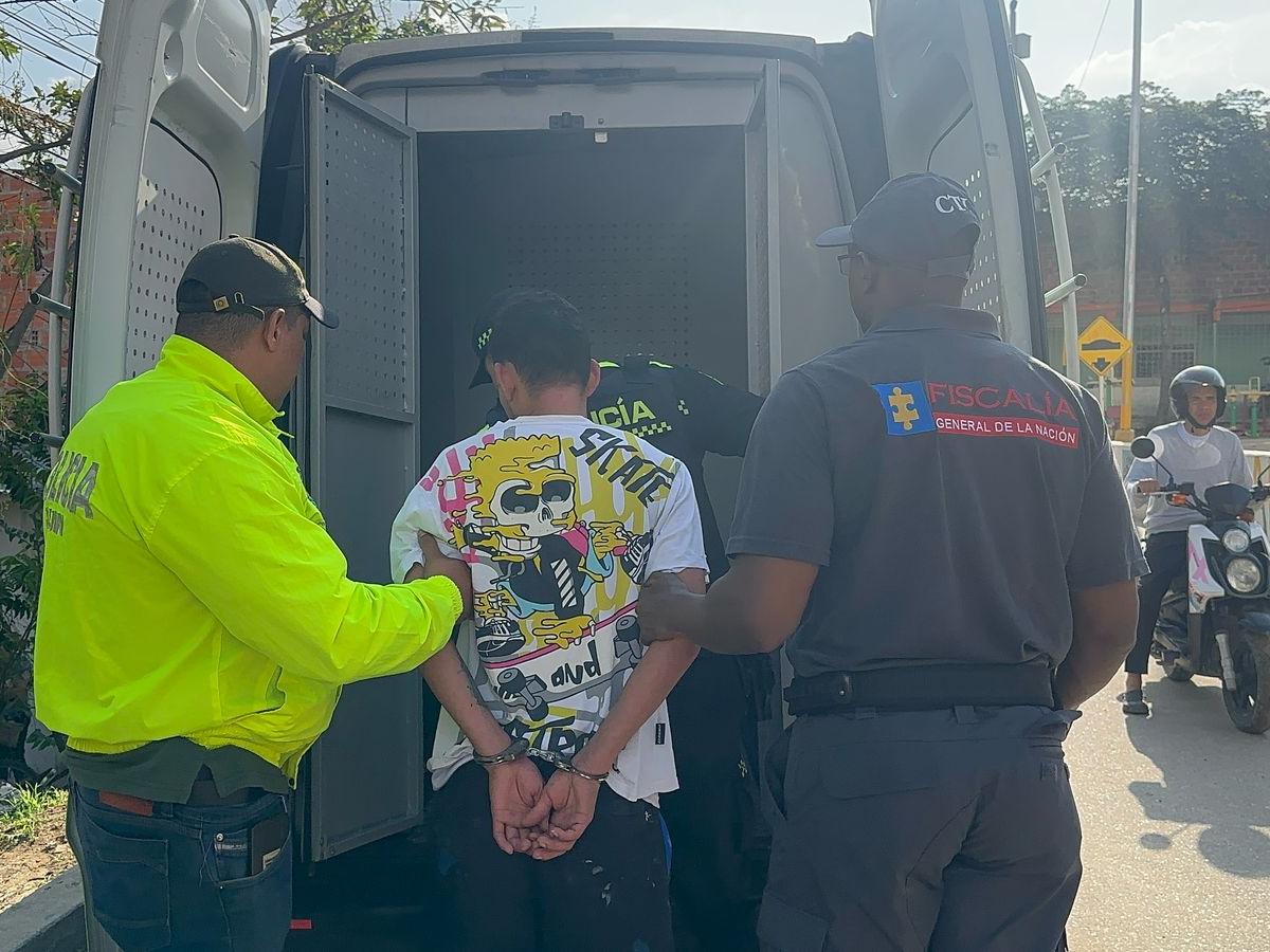 Capturan al asesino de un agente de tránsito en Floridablanca