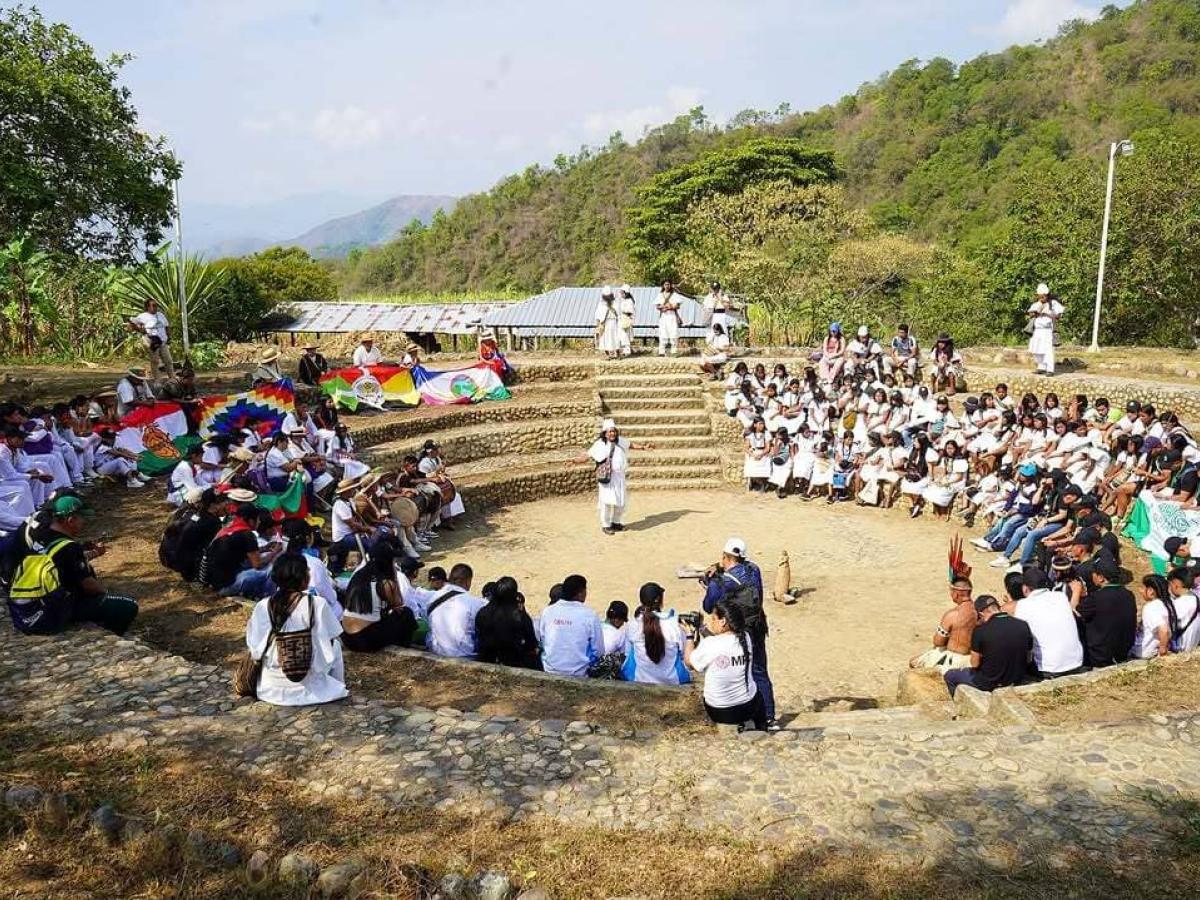 Encuentro de Juegos Ancestrales: comunidades indígenas en Sierra Nevada