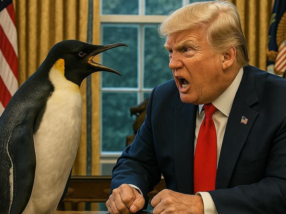 Guerra comercial EE.UU: Trump impuso aranceles a isla poblada solo por pingüinos 