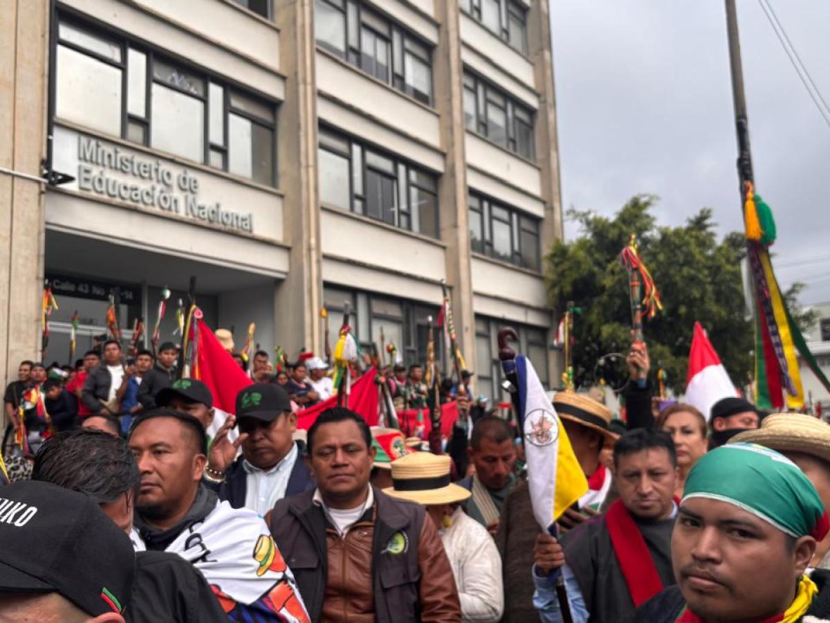 Minga indígena: ¿cómo fue su paso por Bogotá? 