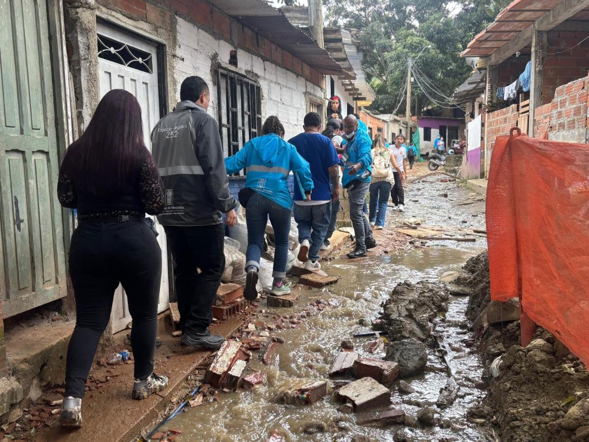 Desalojo en Medellín: denuncias por vulneración de derechos
