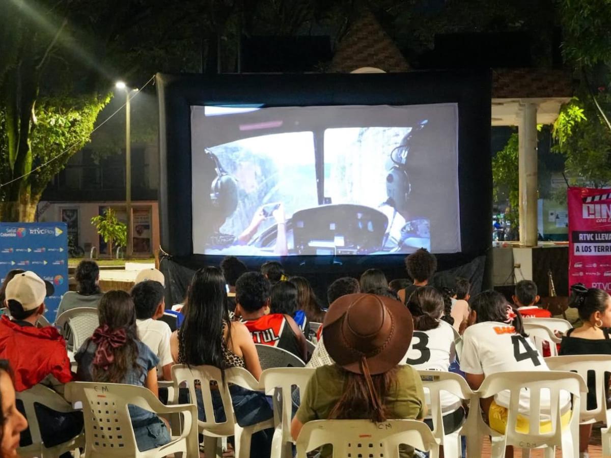 Comunidad de Fortul, Arauca, disfrutó el documental de Chiribiquete