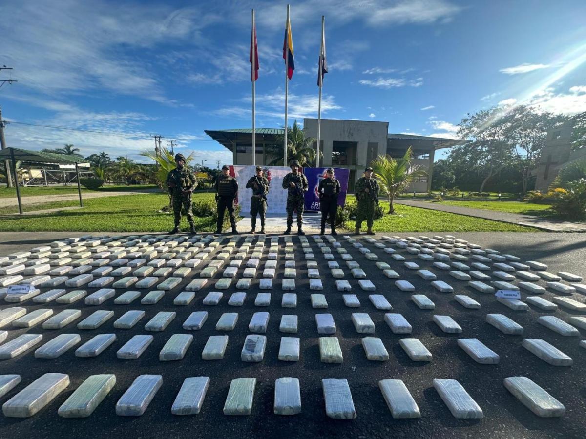 La Fuerza Pública destruye un laboratorio de procesamiento de cocaína cada 40 minutos