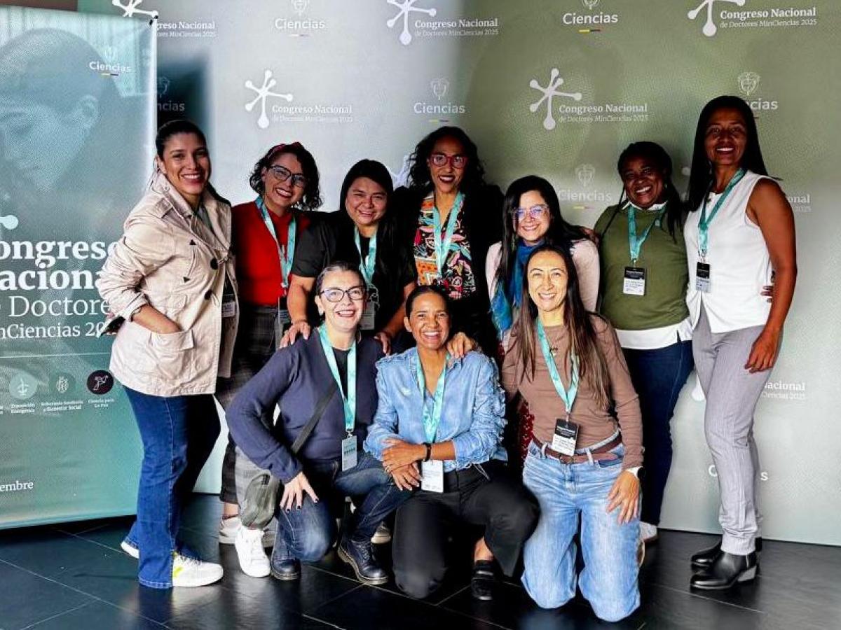 Silvia Montoya Duffis impulsa inclusión étnica y regional en el Congreso de Doctores de Minciencias