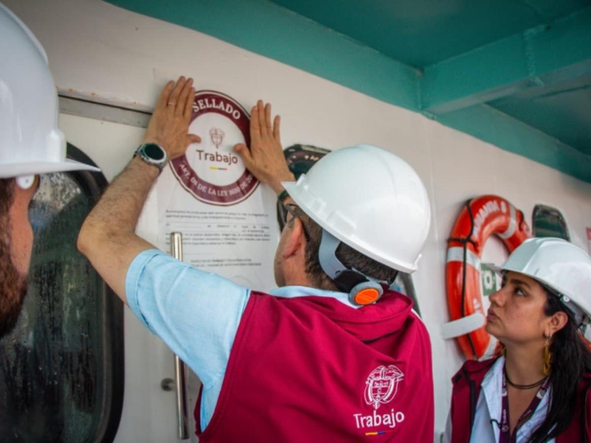 MinTrabajo cerró por 10 días tres buques de Van Camp’s en Cartagena