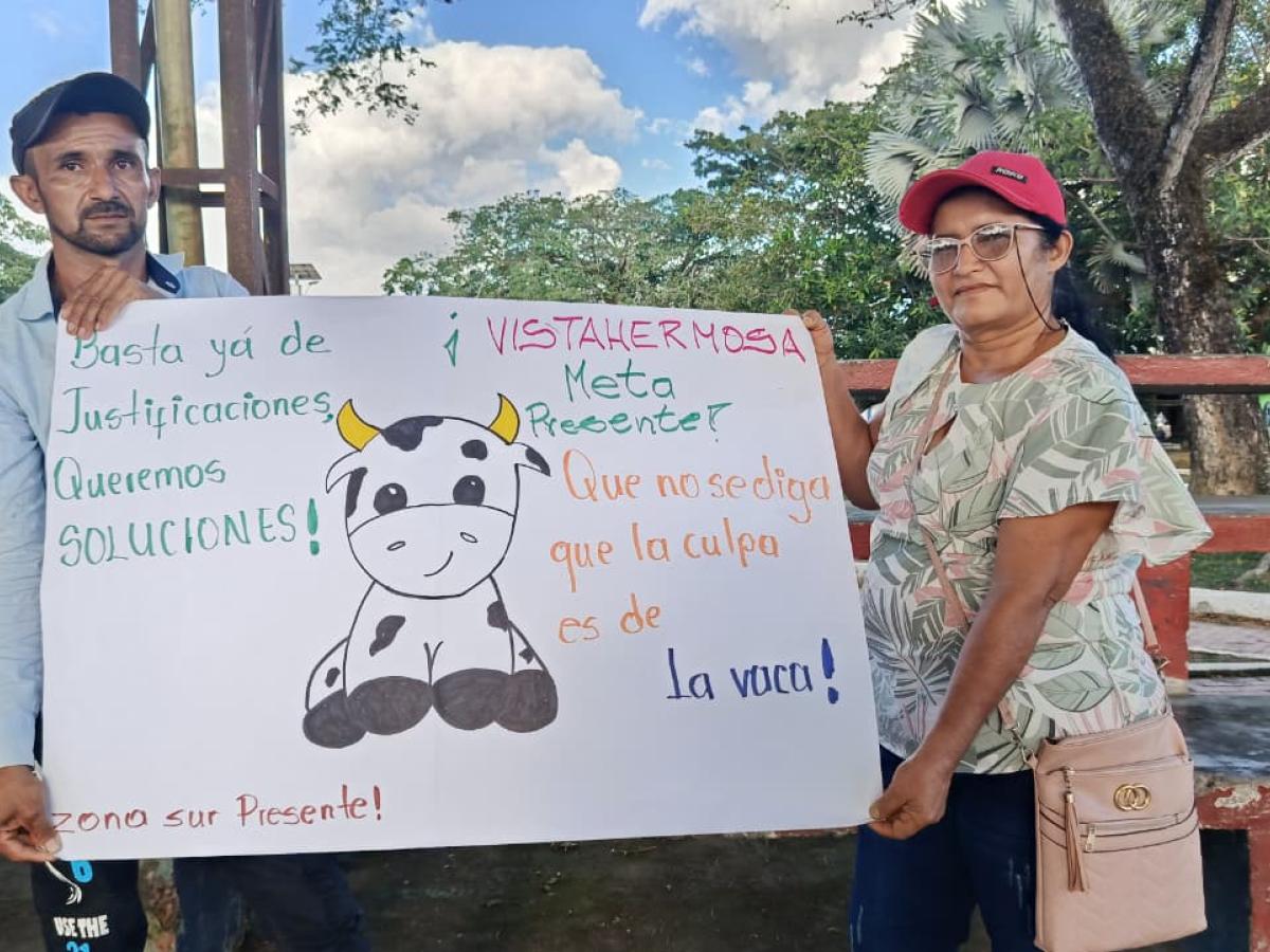 Asambleas permanentes por crisis lechera en Meta