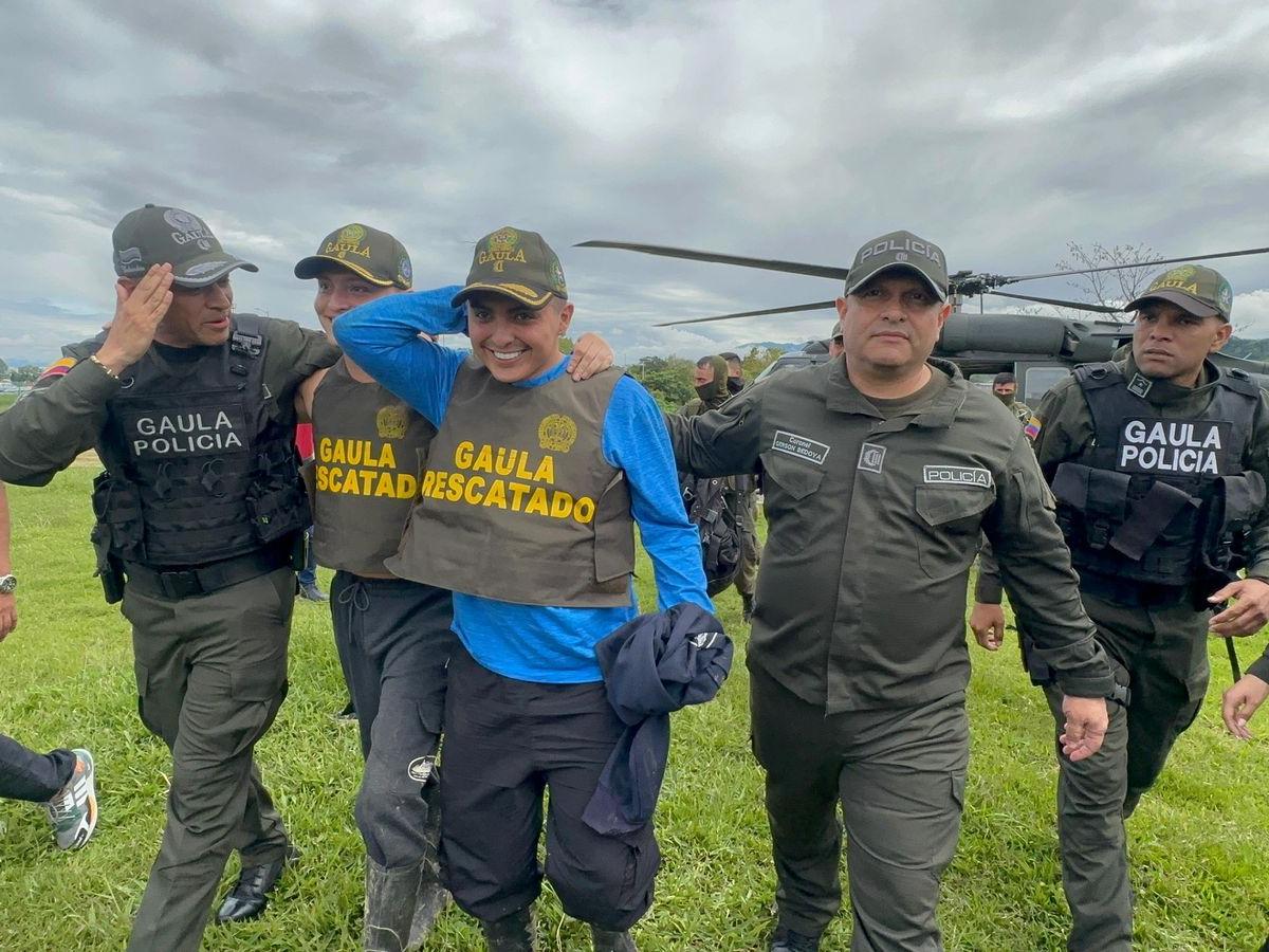 Miguel Ayala fue rescatado por el Gaula tras 14 días de secuestro