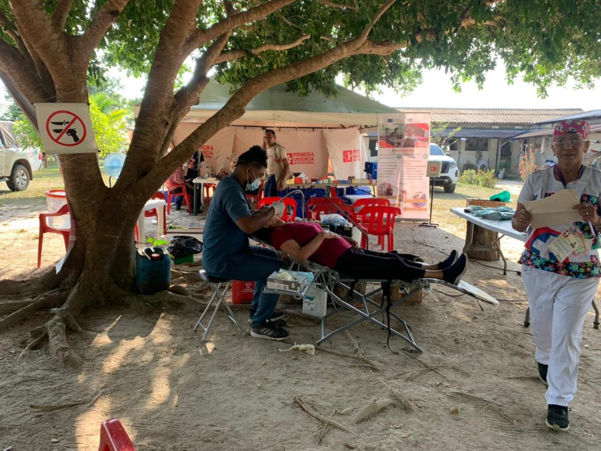 Brigada de salud benefició a 220 habitantes rurales en Cravo Norte