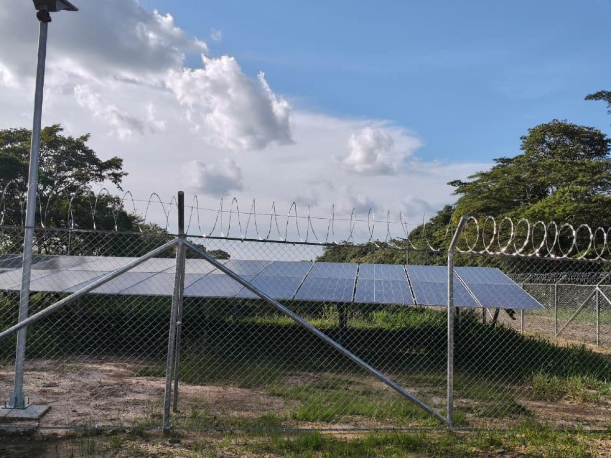 Transición energética beneficia a Vista Hermosa, Meta