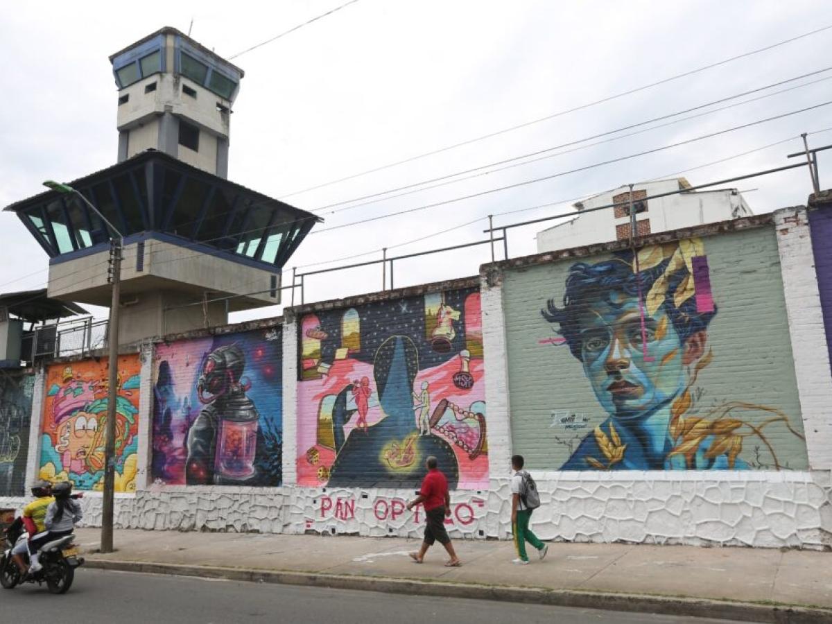 Inició el traslado de presos en estación de Policía a la cárcel Modelo de Bucaramanga 