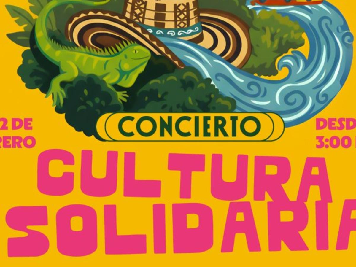 Concierto Cultura Solidaria por damnificados en Córdoba y Urabá