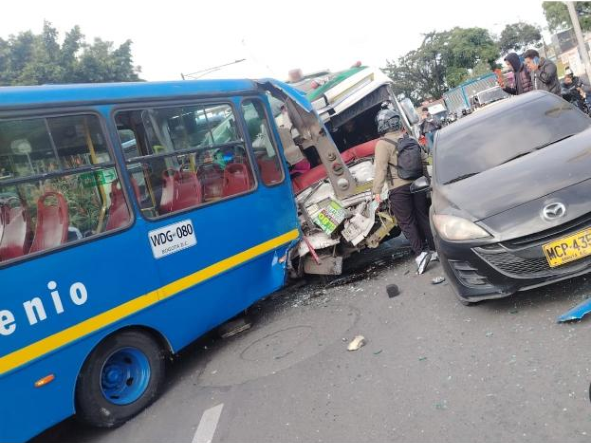 accidente avenida boyaca primera de mayo Bogotá