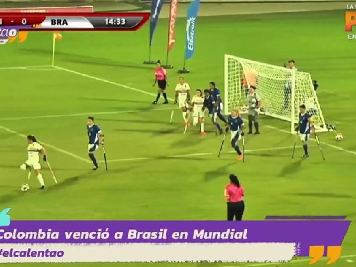 Mundial Femenino de Fútbol de Amputadas en Barranquilla.