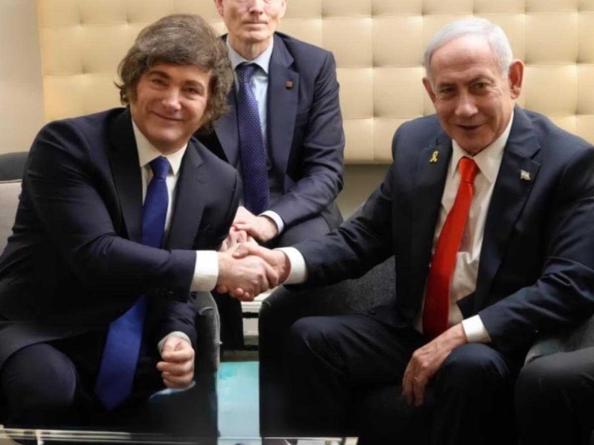 Intelectuales argentinos rechazan encuentro  de Milei y Netanyahu