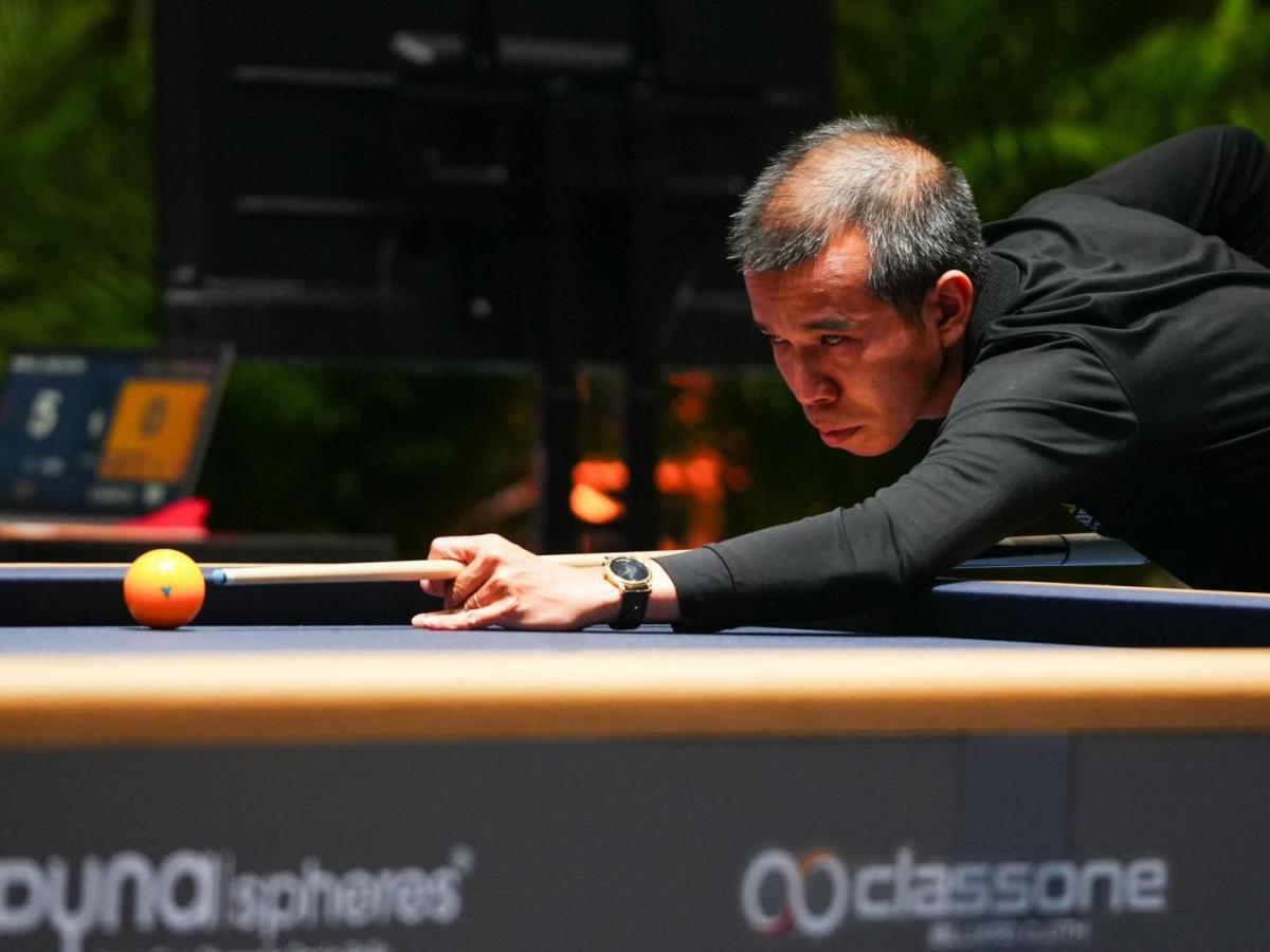 Quyet Chien Tran campeón Copa Mundo de Billar en Bogotá