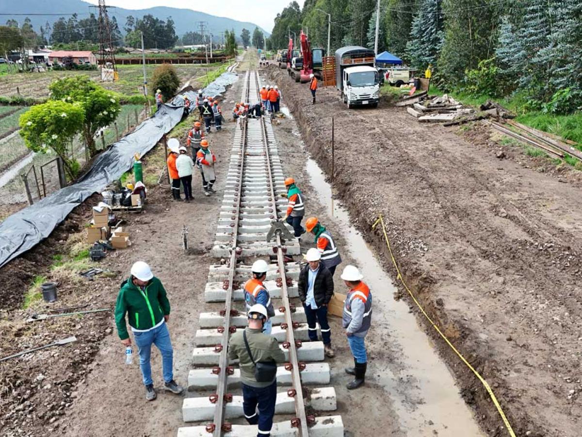  Bogotá – Belencito: Avances modernización férrea 