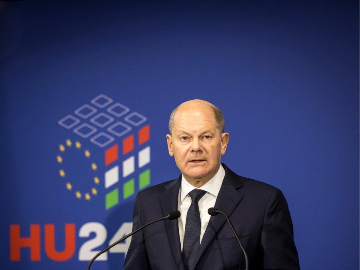 Olaf Scholz, canciller alemán.