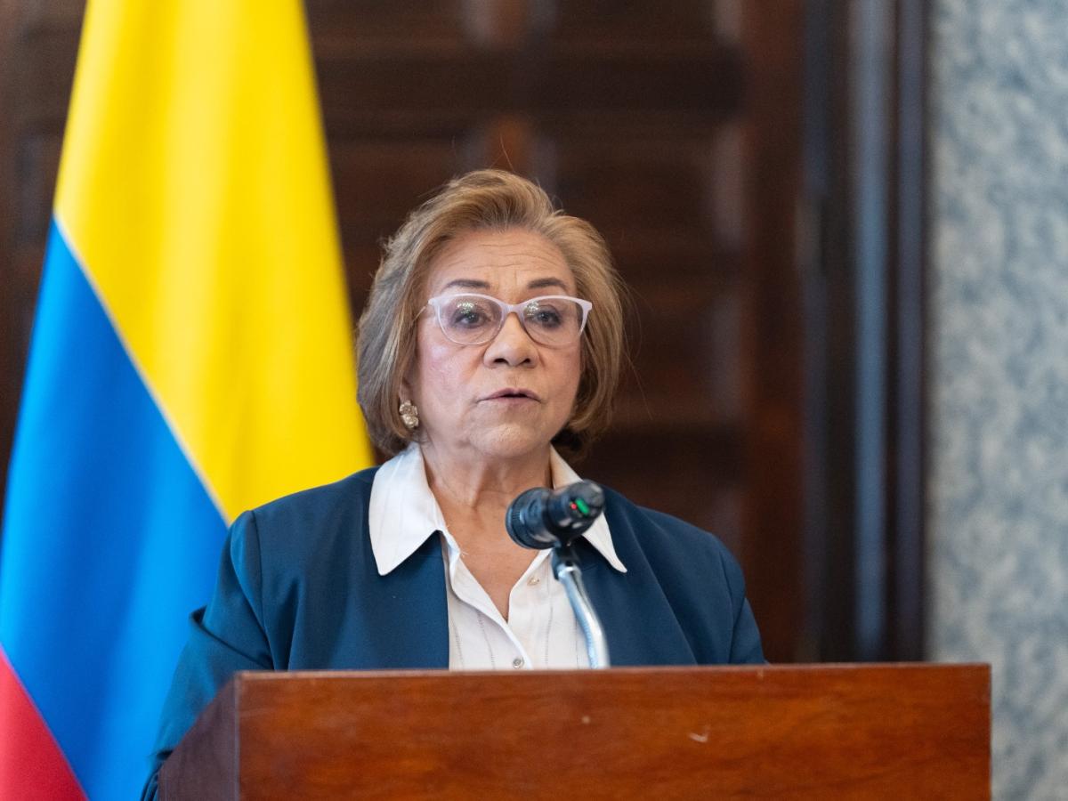 Canciller Rosa Villavicencio.