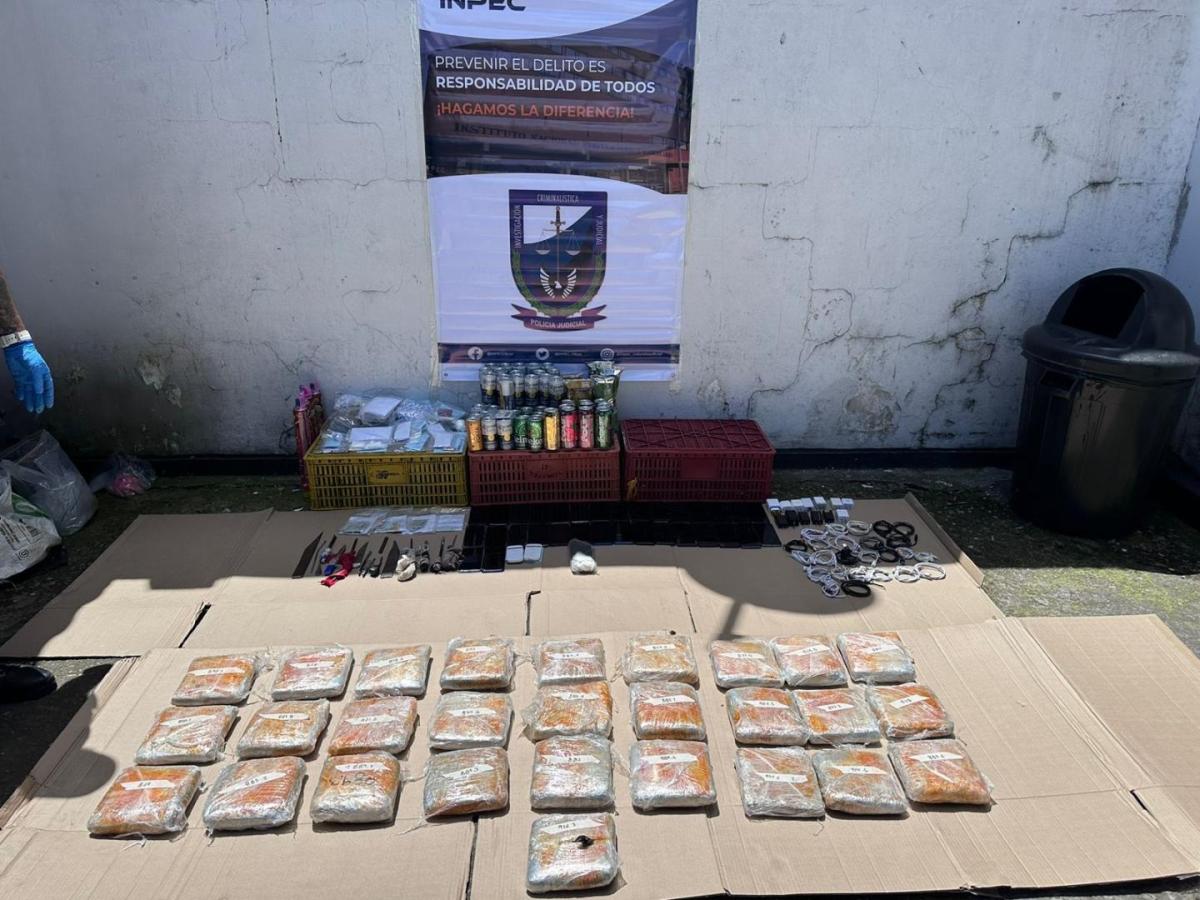 Operativo en 6 cárceles de Colombia: qué se encontró | Inpec